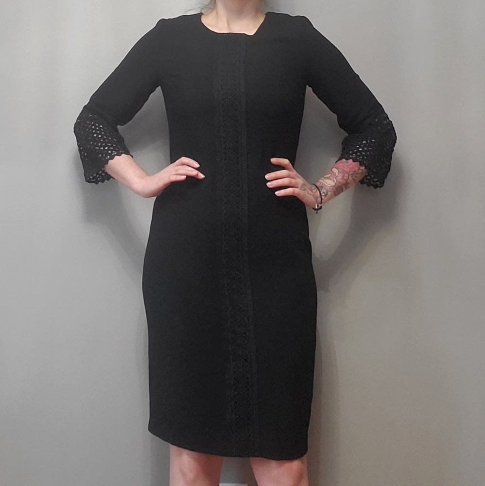 KLP Lace Sleeve Dress